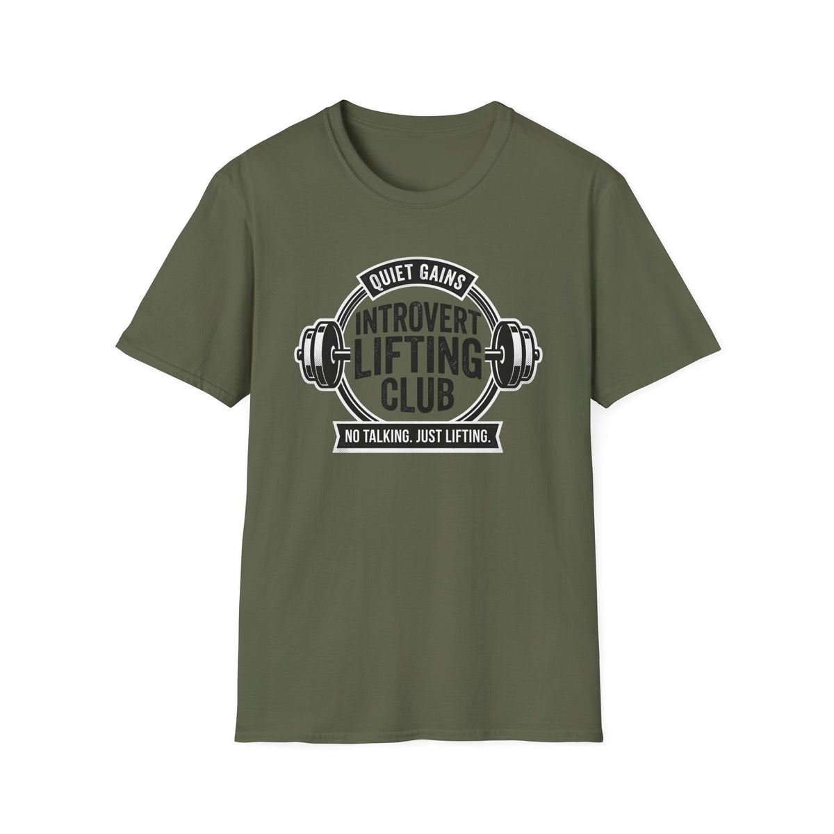 No talking just lifting T-Shirt